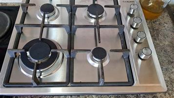 Goldair Built-in 4 Burner Gas Hob Stainless Steel GSGH-400ST