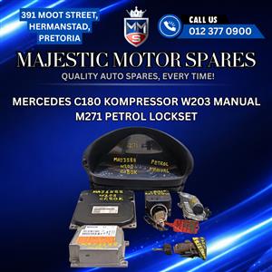 Mercedes C180 Kompressor W203 M271 Petrol Lockset – Used