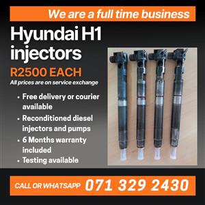 HYUNDAI H1 INJECTORS FOR SALE WITH WARRANTY 