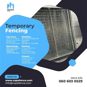 Speed fencing, 1.8m high fence Barricades 