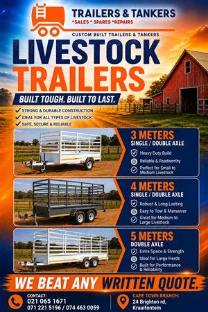 CCTLL- Animal Trailer/ Livestock Trailer