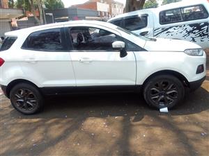 2015 FORD ECOSPORT 1.5 PETROL WHITE COLOR MANUAL 