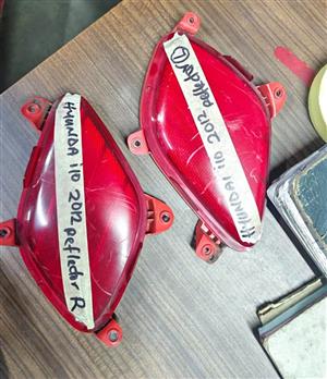 Hyundai i10 back bumper reflectors 2012