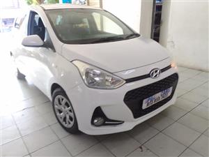 2018 model hyundai i10 grand 1.0 engine capacity white color hatback automatic transmission