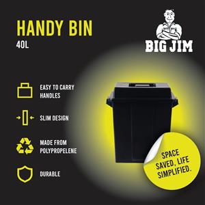 Big Jim 40L Bin – Lightweight, Durable & Multi-Purpose