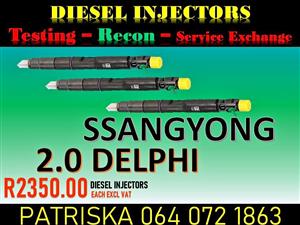Get Your Diesel Running Like New – Recon Injectors Available SSANGYONG 2.0