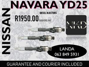 NISSAN NAVARA  YD25 DIESEL INJECTORS WELKOM FREE STATE 