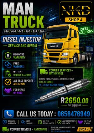 MAN_Truck_Diesel_Injectors_On_Recon_NKD