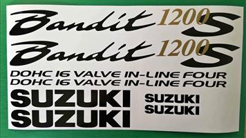 2001 Suzuki Bandit 1200S stickers decals kits