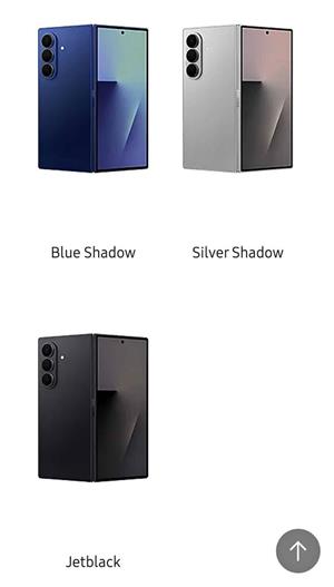 Samsung galaxy Z fold 7 256gb