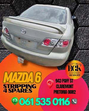 Mazda 6 stripping for spares 