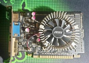 MSI NVIDIA GeForce GT 630 2GB DDR3 graphics card