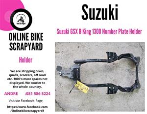 Suzuki B-King number plate holder. Meyerton bike Scrapyard new and secondhand spares. We stripping b