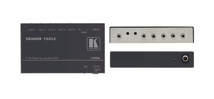 Kramer 105A 1:5 Professional Stereo Audio Distribution Amplifier - NEW