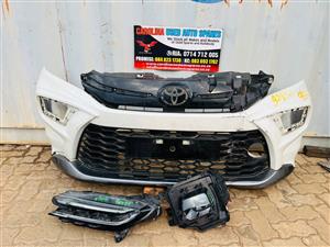 Toyota Urban Cruiser front spares (bumper/left side DRL ,headlight) (2024)
