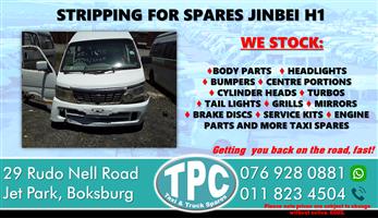 Jinbei H1 Stripping for Spares