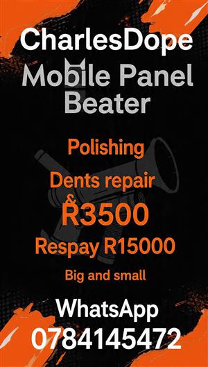 Spray painting and panel beaters 