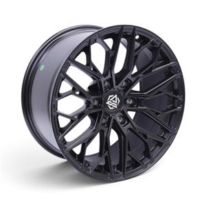 18″ Graxy 6×139 Matte Black Alloy Wheels
