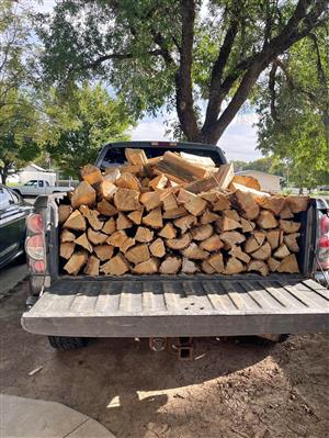 Truckload seasoned firewood