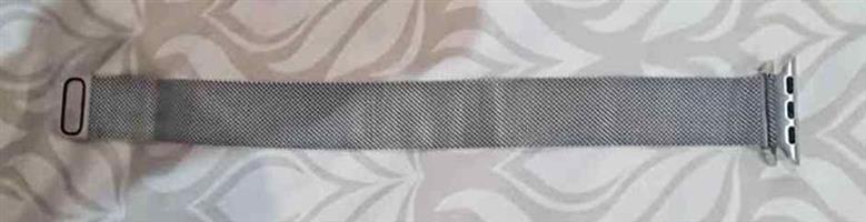 smart watch apple  replacement 38mm silver milenese magnetic straps