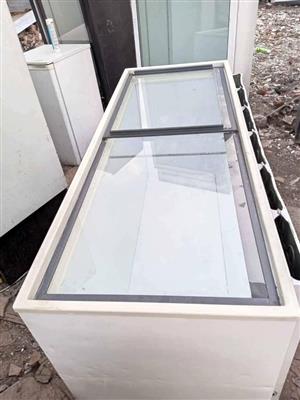 DEFY sliding glass island deep freezer