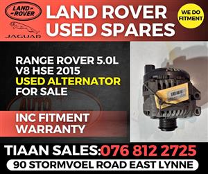 Land Rover Range Rover Sport 5.0L V8 HSE 2015 Used Alternator For Sale
