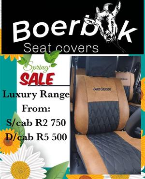 Boerbok seatcovers