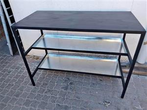 Table workbench with two storage 600x1200mm,  we take cards