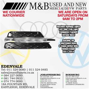 Daytime Running Lights Right Side (Fog Light Complete) FaceLift (Brand New)  Suitable for W204
