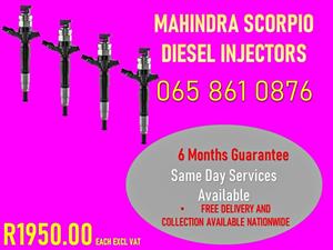 MAHINDRA SCORPIO DIESEL INJECTORS FOR SALE ON EXCHANGE.