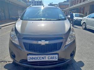 2012 CHEVROLET SPARK 1.2 PETROL, MANUAL, GREY COLOR,  MILEAGE 