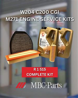 W204 C200 CGI & M271 Engine Service Kits