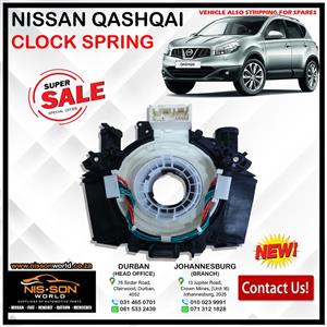 NISSAN QASHQAI CLOCK SPRING