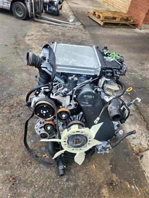 HILUX 1KD WITH WIRING,ECU,COMPUTER BOX AND INJECTOR DRIVE ENGINE FOR SALE