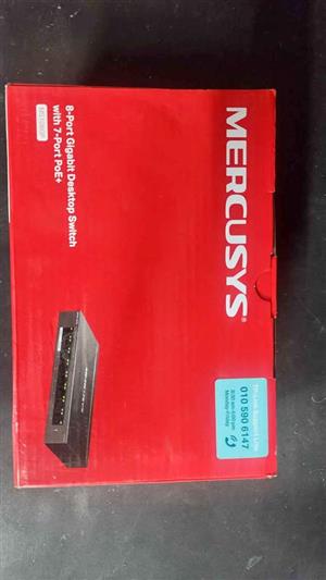 TP-Link Mercusys 8-Port Gigabit Desktop Switch with 7-Port PoE+