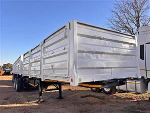 Now you can buy this- 2003 - Afrit Superlink Dropside Tipper Trailer - w Hendred Axles | 