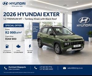 2026 HYUNDAI EXTER 1.2 PREMIUM MT – NOW AVAILABLE