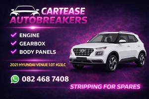 2021 HYUNDAI VENUE 1.0 #G3LC STRIPPING FOR SPARES 