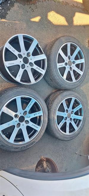 Vw citi golf mags and tyres available