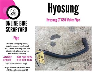 Hyosung GT 650 water pipe