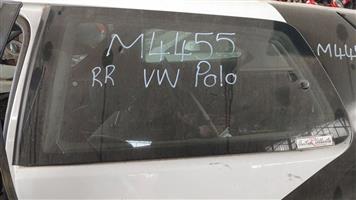 VW POLO LEFT REAR WINDOW 