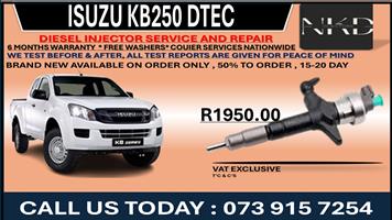 Isuzu KB250 DTEC Diesel Injectors 