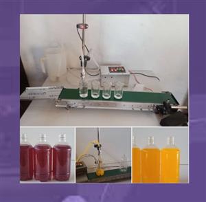 Fully automatic filling machine Including conveyor for all your filling needs 