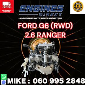 Import 2.6 Ford Ranger G6 RWD Engine.