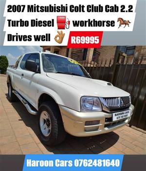 2007 Mitsubishi Colt Club Cab 2.2 turbo diesel