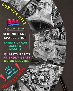 Spares available for most cars give us a call or Whatsapp   