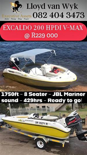 1750 Excaldo Raven with V-Max 200hpdi