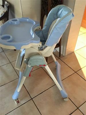 Blue Feeding Chair For Sale Junk Mail