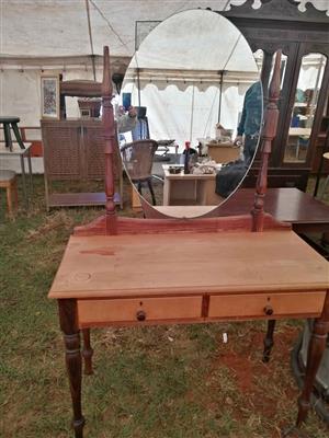 Vintage.. Solid wood Vanity/dressing table