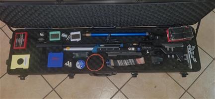 Anschutz 8002 precision air rifle and full kit